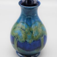 Moonlit Blue Vase by William Moorcroft - Image 3